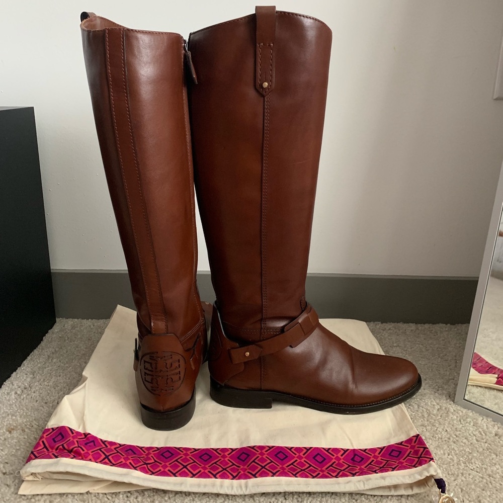 Tory Burch Riding Boots 8.5